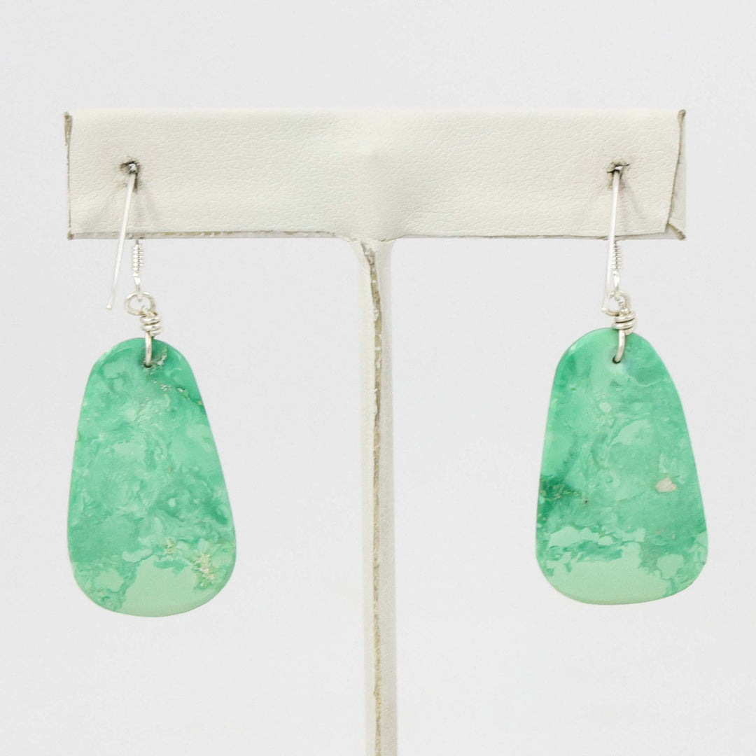 Broken Arrow Variscite Earrings