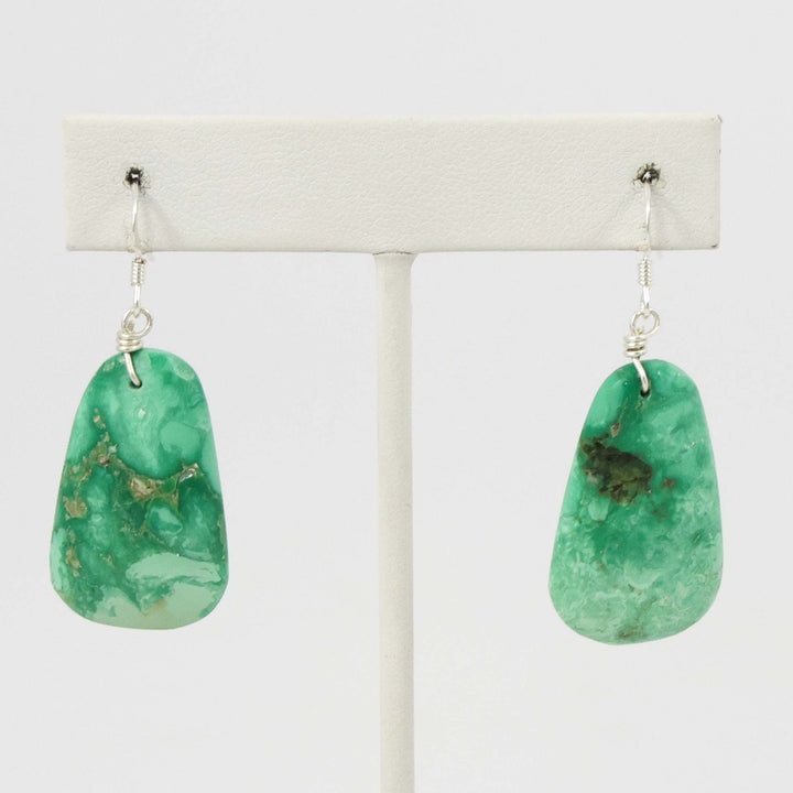 Broken Arrow Variscite Earrings
