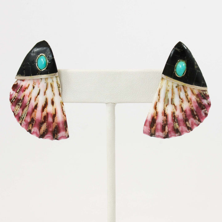 Inlay Shell Earrings