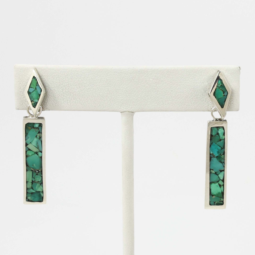 Turquoise Inlay Earrings