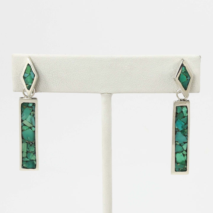 Turquoise Inlay Earrings