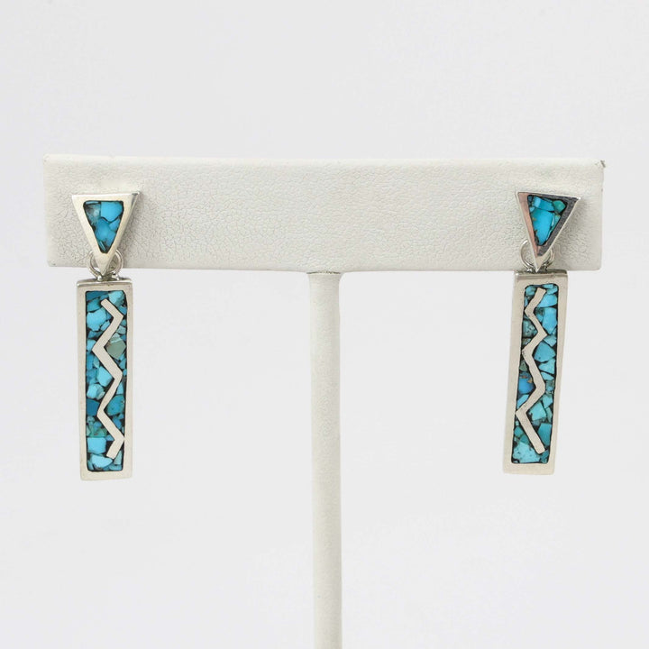 Turquoise Inlay Earrings