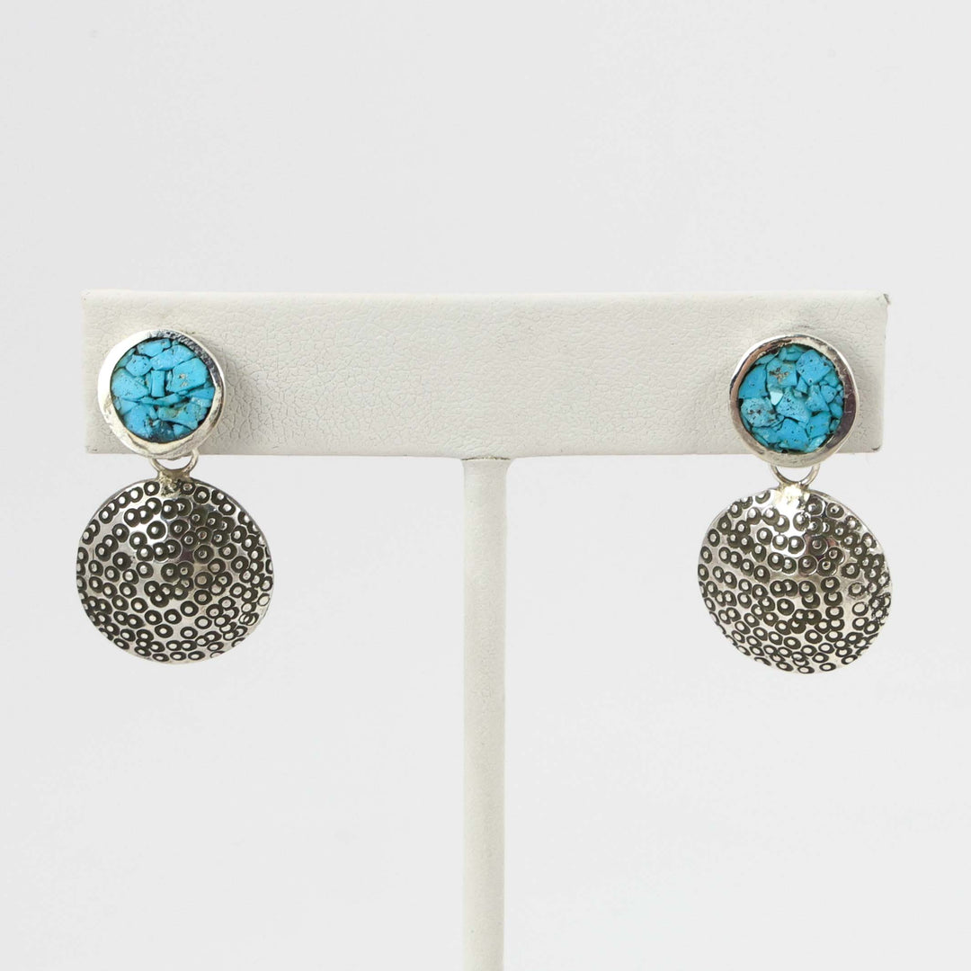 Turquoise Inlay Earrings