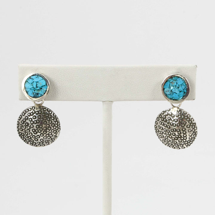Turquoise Inlay Earrings
