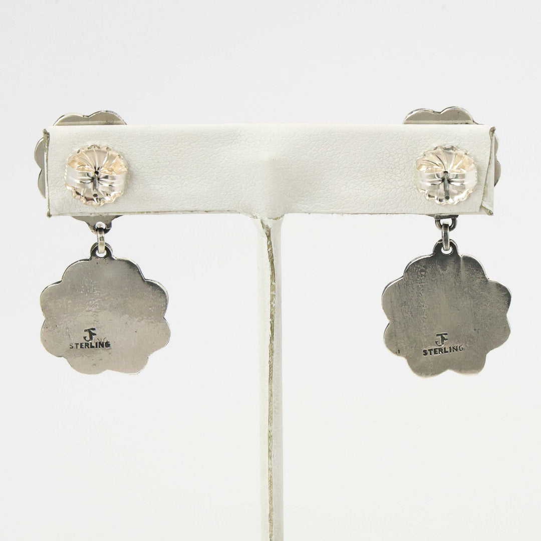 Silver Flower Earrings