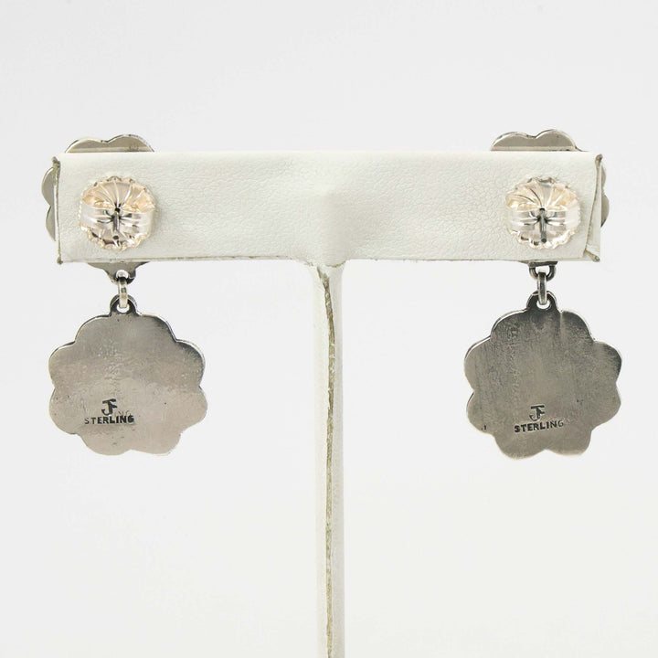 Silver Flower Earrings