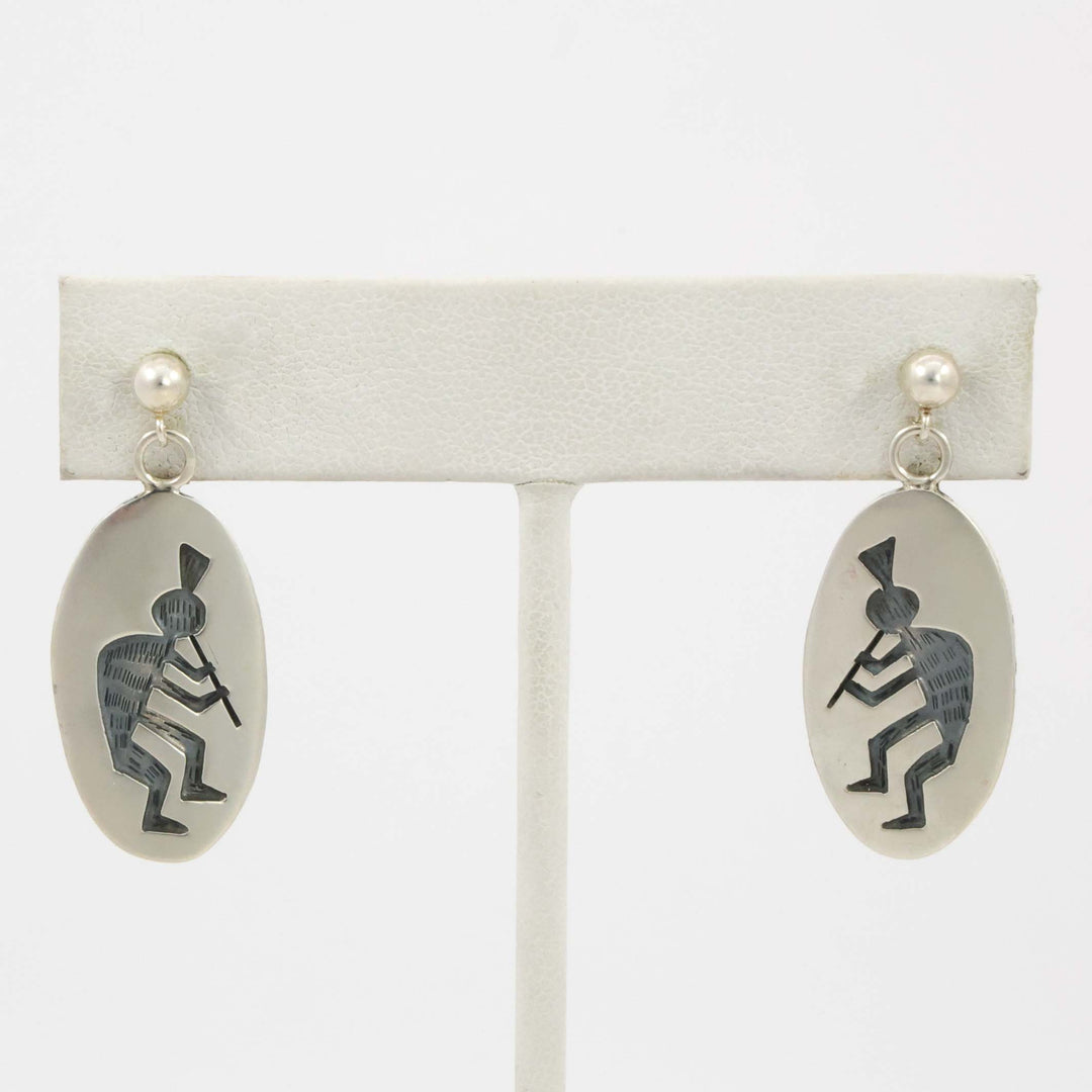 Hopi Flute Player Earrings