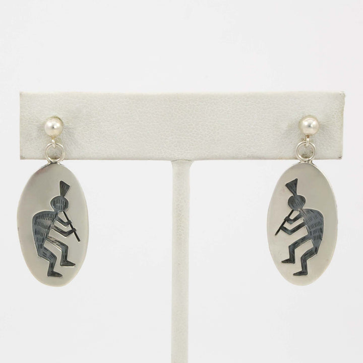 Hopi Flute Player Earrings