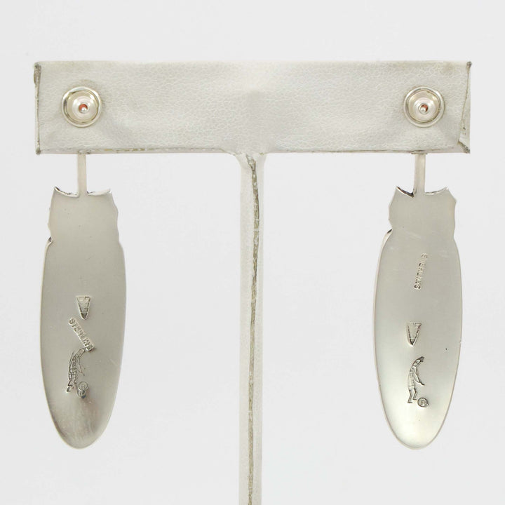 Hopi Feather Earrings