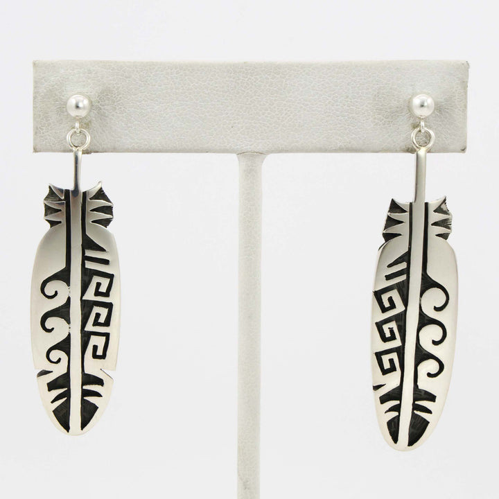 Hopi Feather Earrings