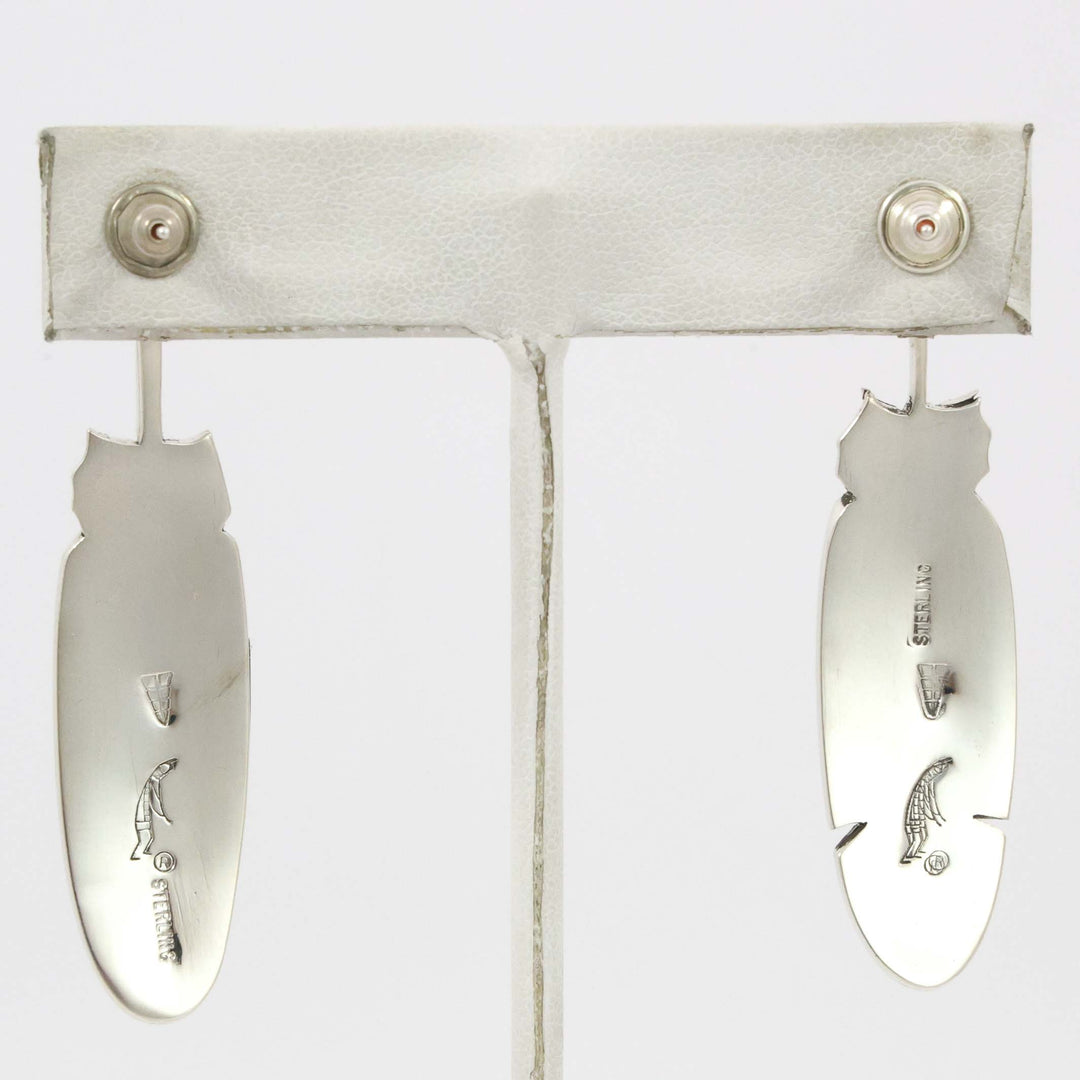 Hopi Feather Earrings