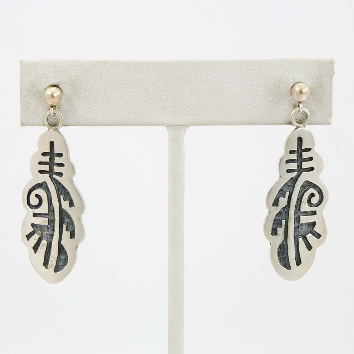 Hopi Feather Earrings