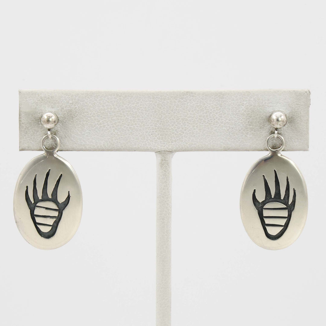 Hopi Bear Paw Earrings