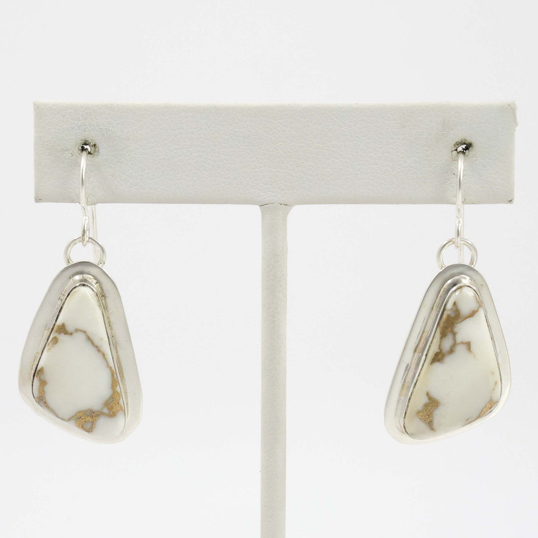White Buffalo Earrings