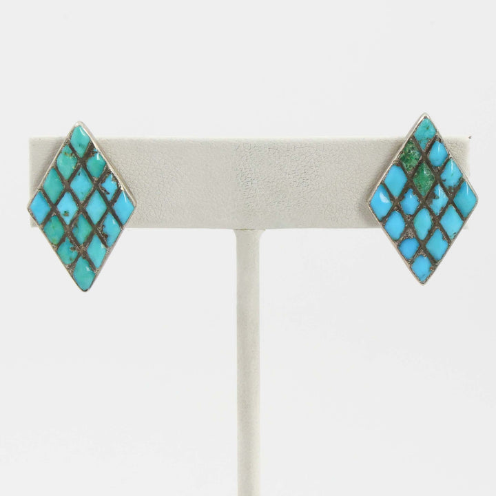 1950s Turquoise Earrings