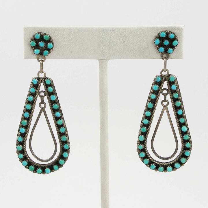 1970s Turquoise Earrings