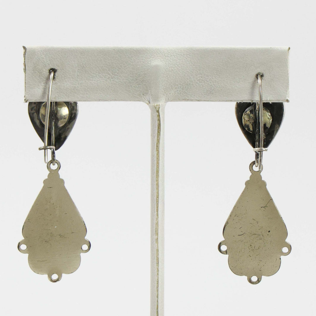 1940s Turquoise Earrings