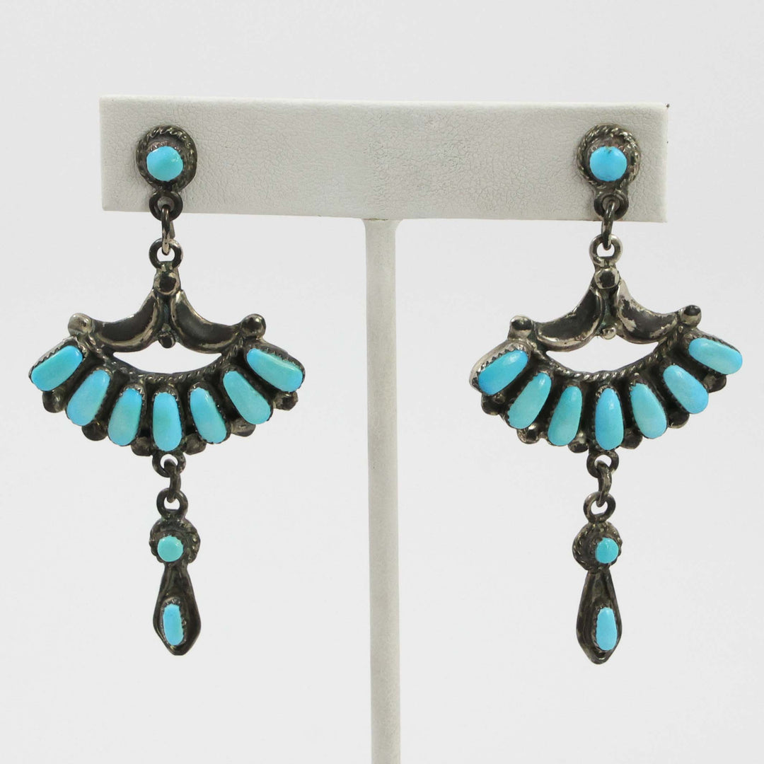 1980s Sleeping Beauty Earrings