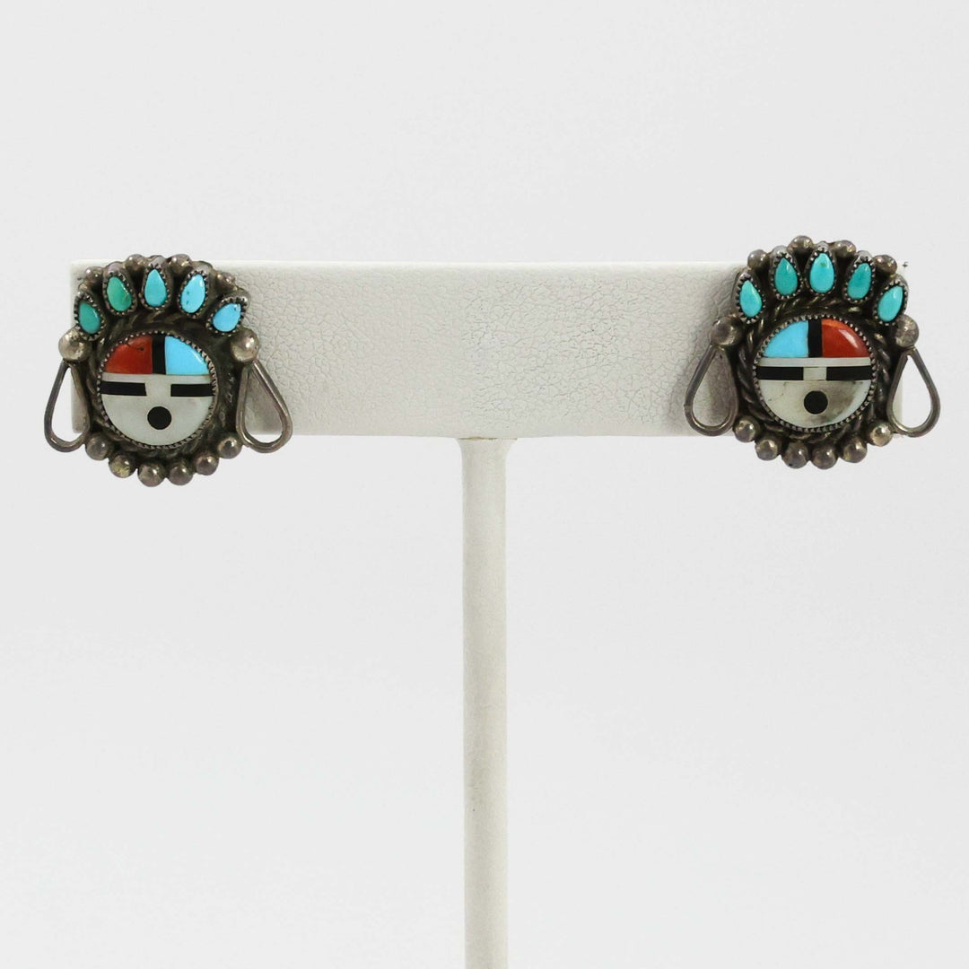 1950s Sunface Earrings