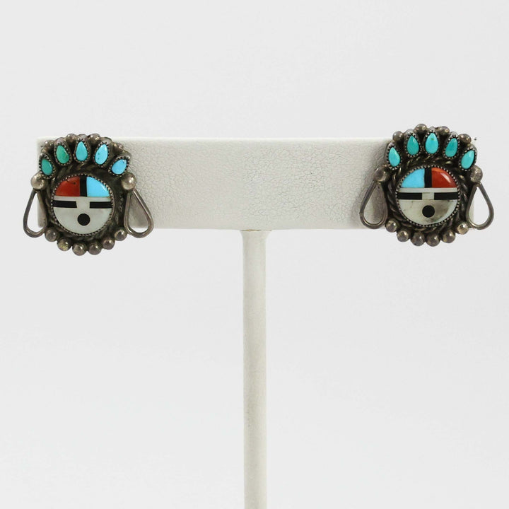 1950s Sunface Earrings
