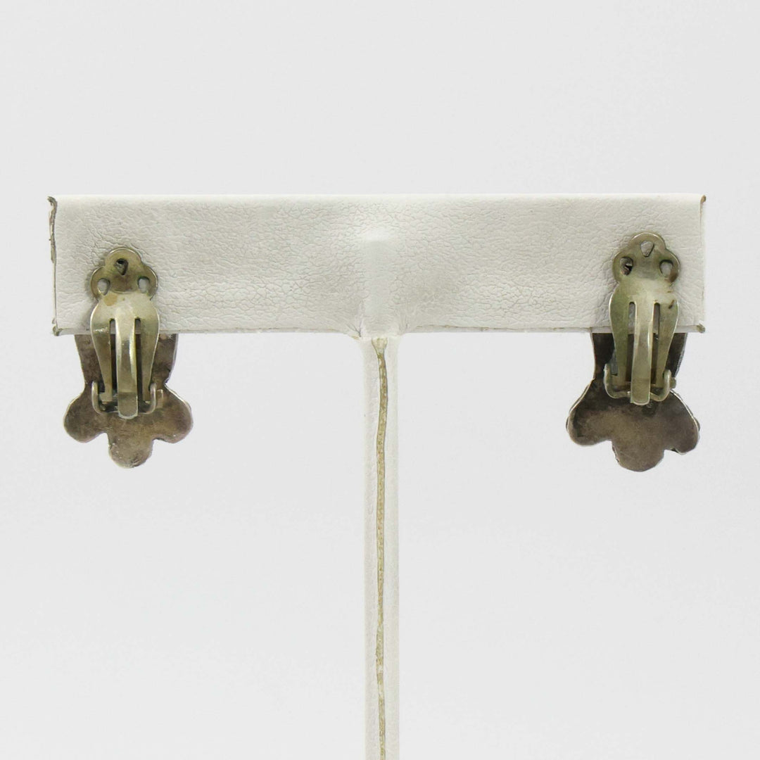 1950s Owl Clip Earrings