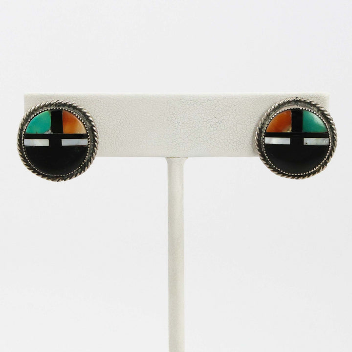 1940s Sunface Earrings