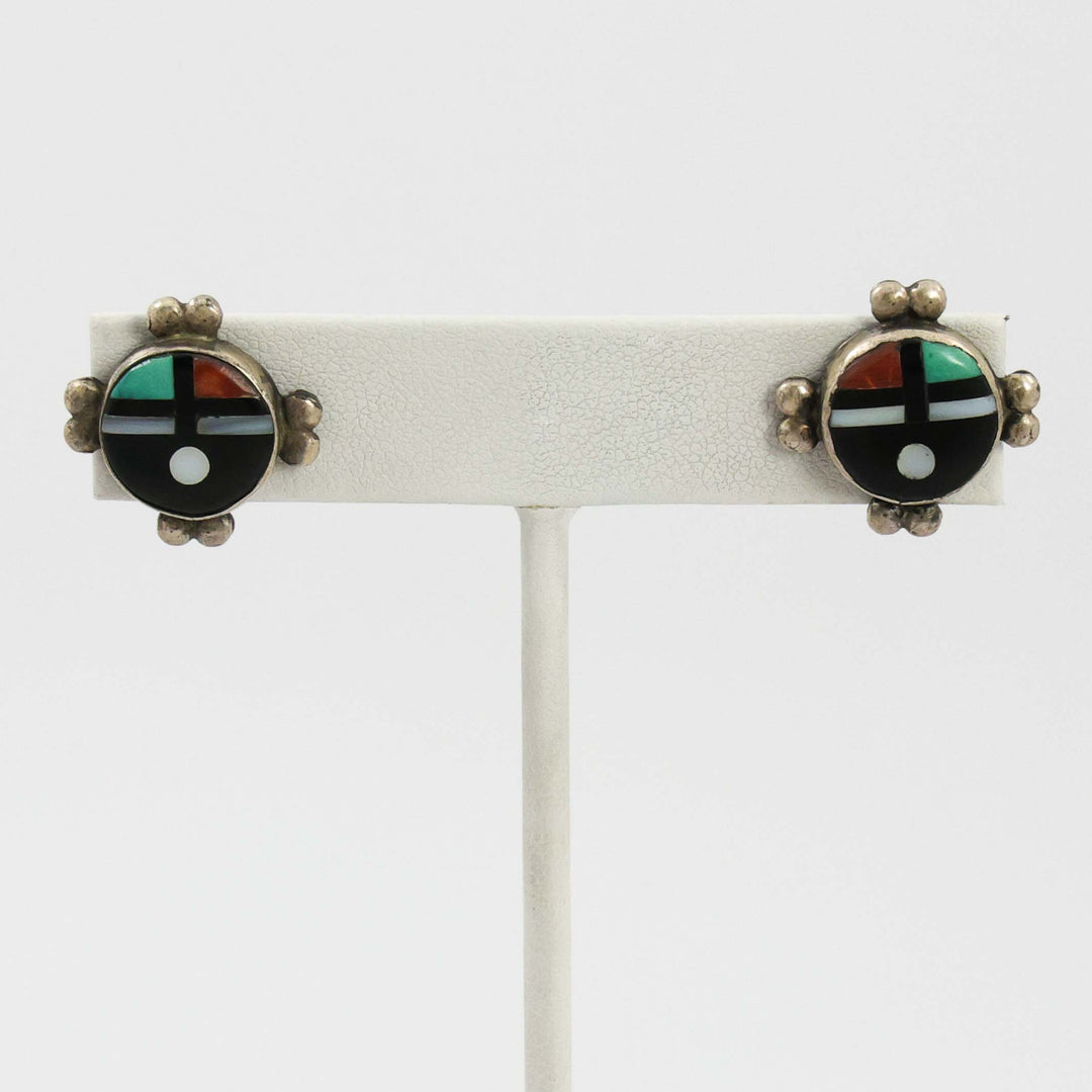 1940s Sunface Earrings