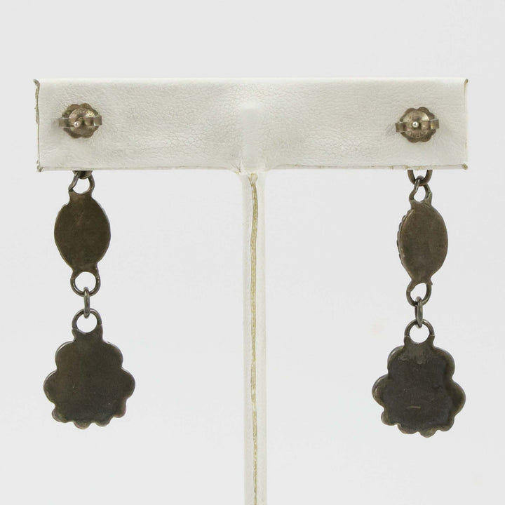 1940s Turquoise Earrings