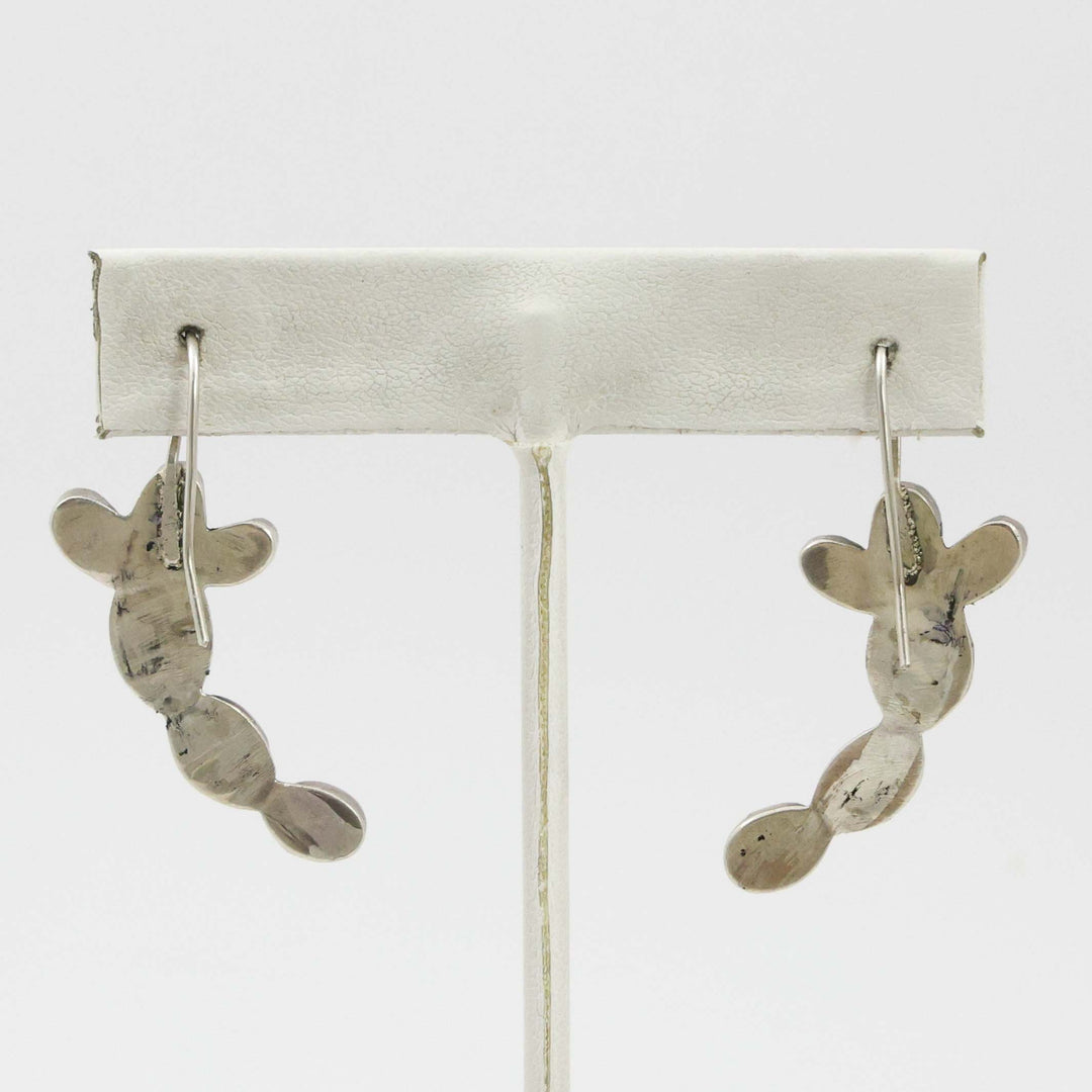 1950s Turquoise Dragonfly Earrings