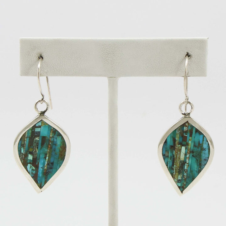 Inlay Turquoise Earrings