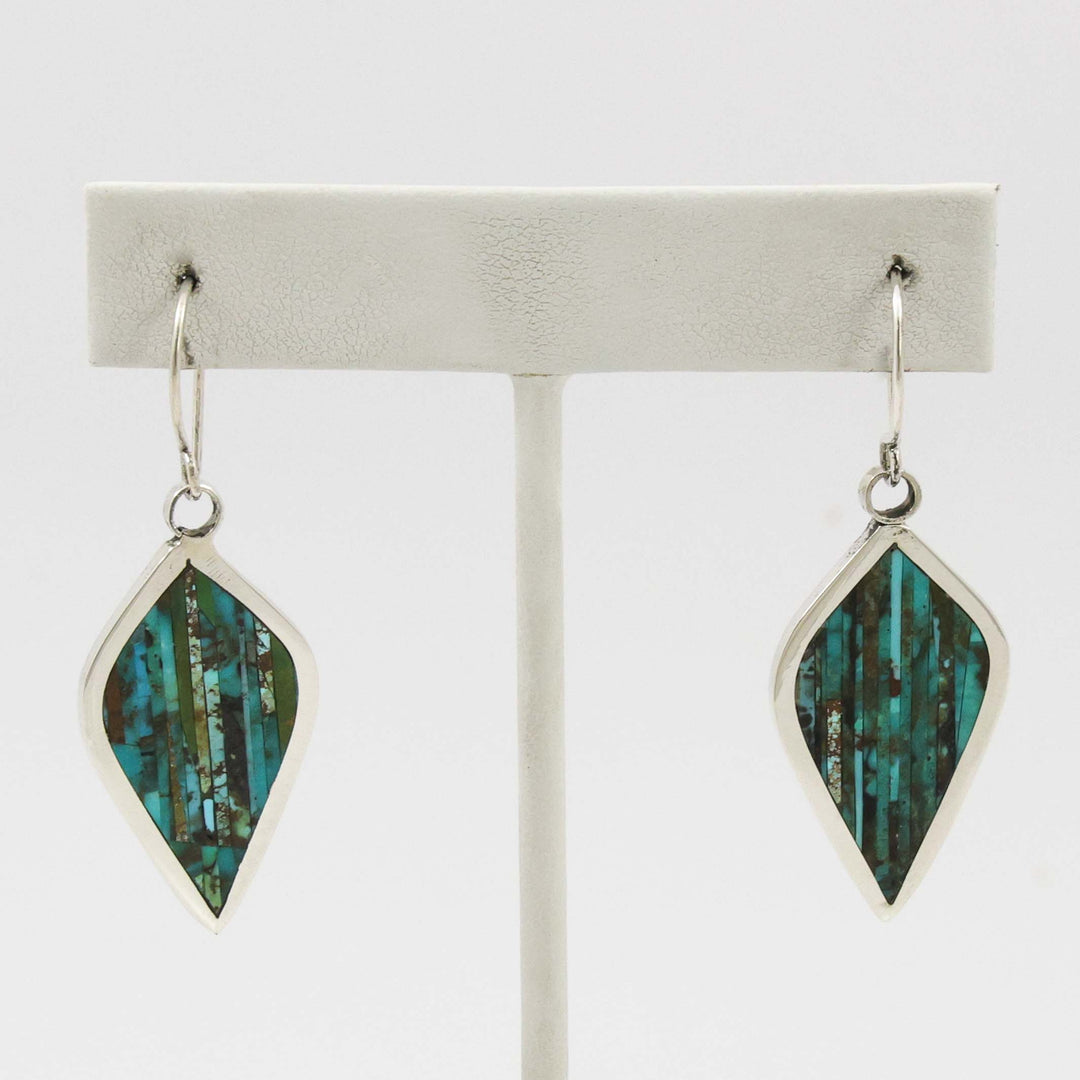 Inlay Turquoise Earrings