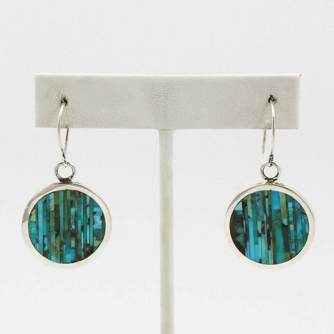 Inlay Turquoise Earrings