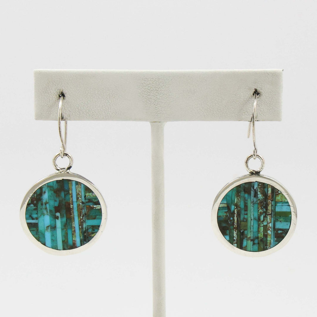 Inlay Turquoise Earrings