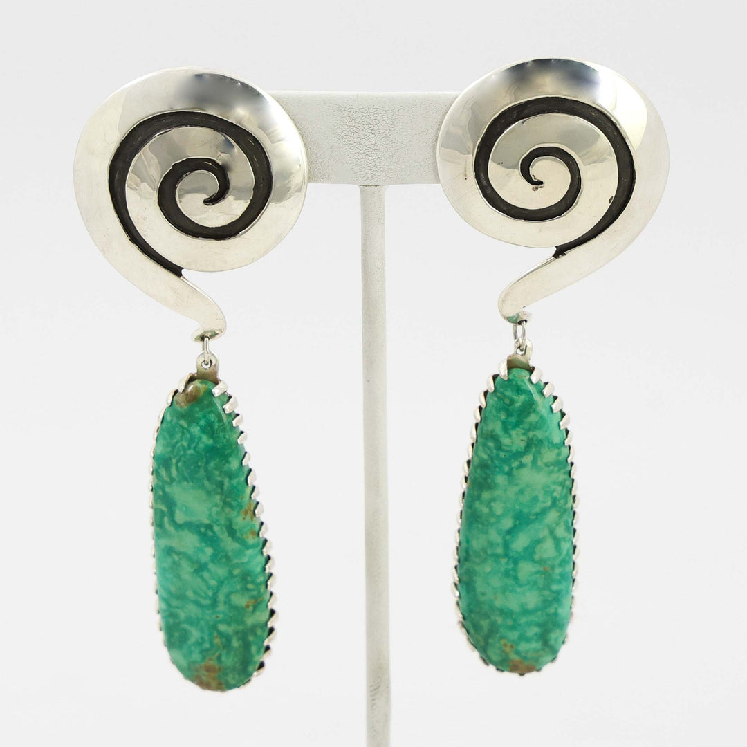 Tyrone Turquoise Earrings