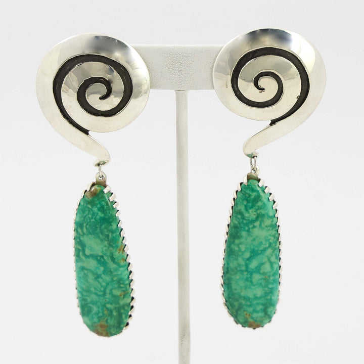 Tyrone Turquoise Earrings