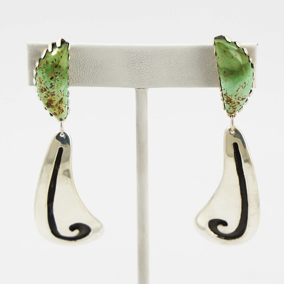 Pilot Mountain Turquoise Earrings