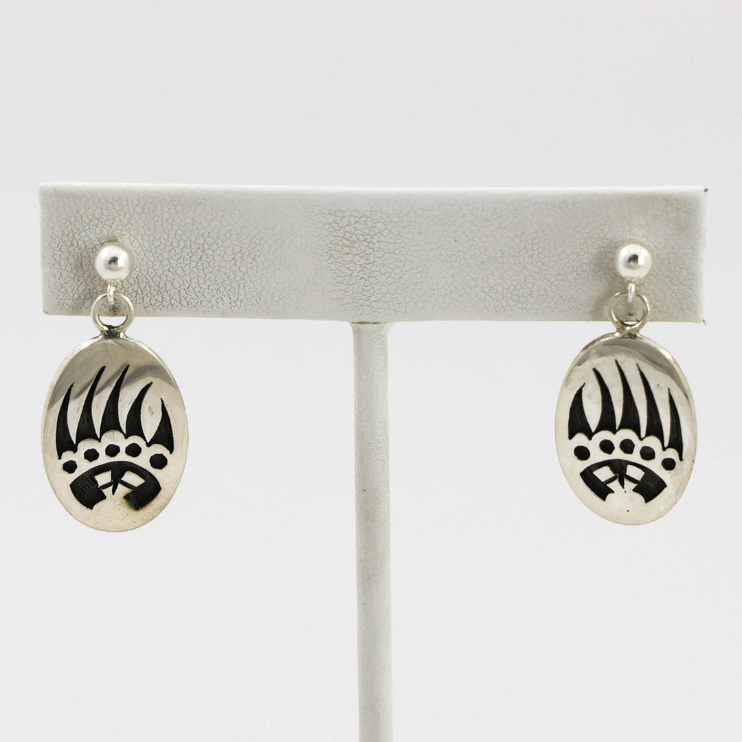 Hopi Bear Paw Earrings