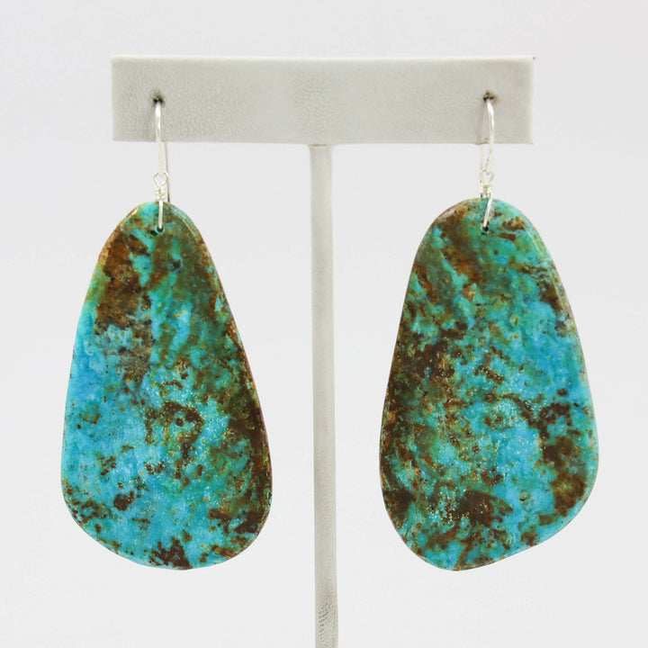 Turquoise Slab Earrings