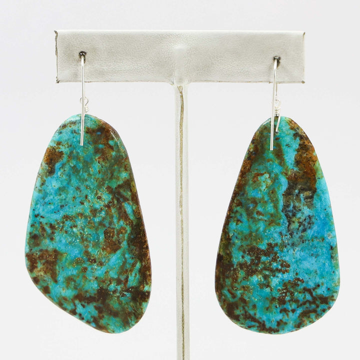 Turquoise Slab Earrings