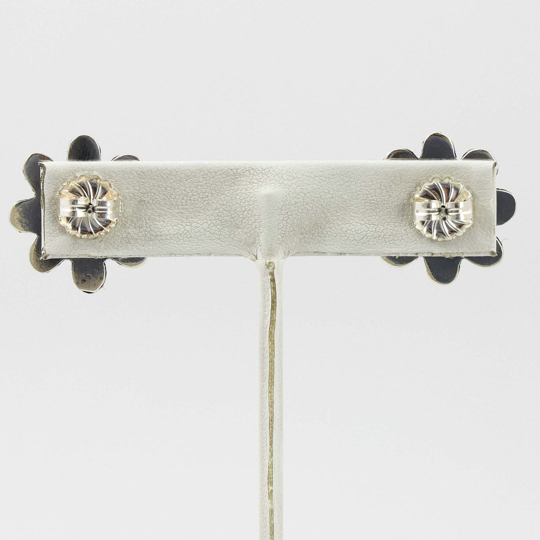 Silver Flower Earrings