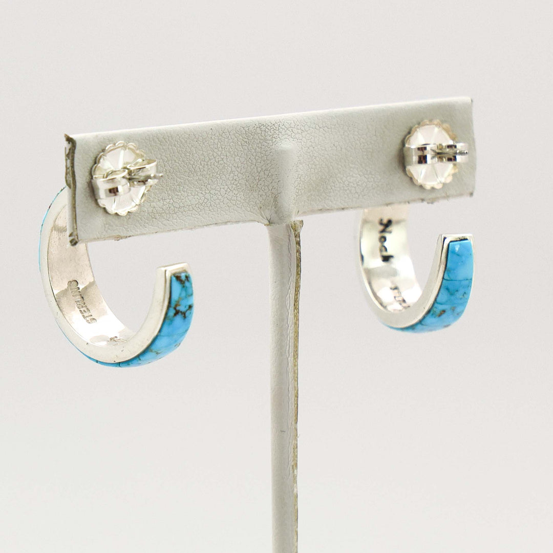 Ithaca Peak Turquoise Hoops