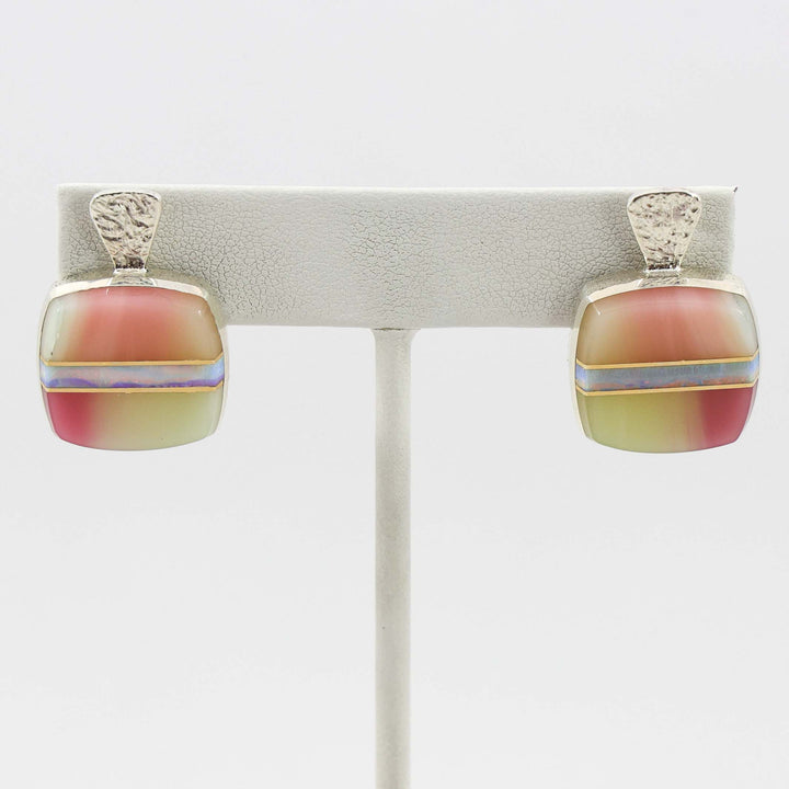 Sorbet Rosarita and Opal Earrings