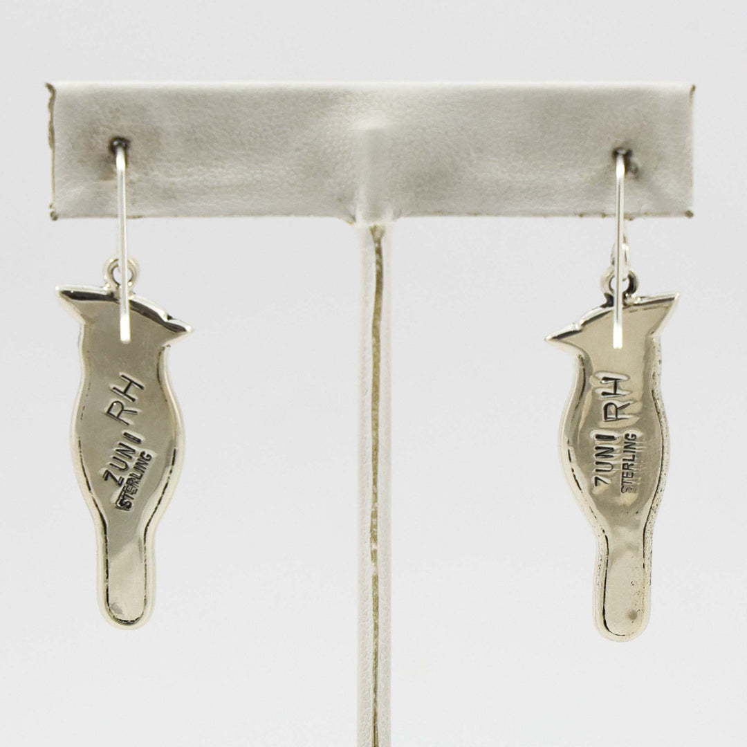 Cardinal Earrings