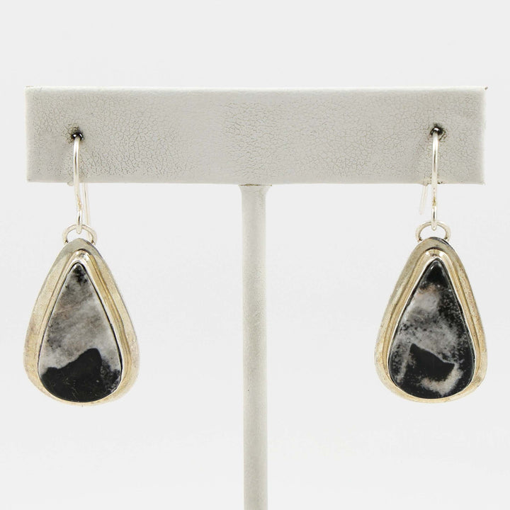 White Buffalo Earrings