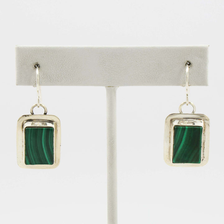 Malachite Earrings