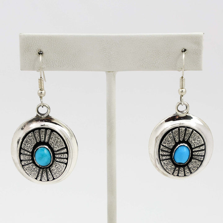 Sleeping Beauty Turquoise Earrings