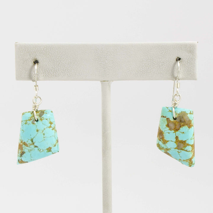 Royston Turquoise Slab Earrings