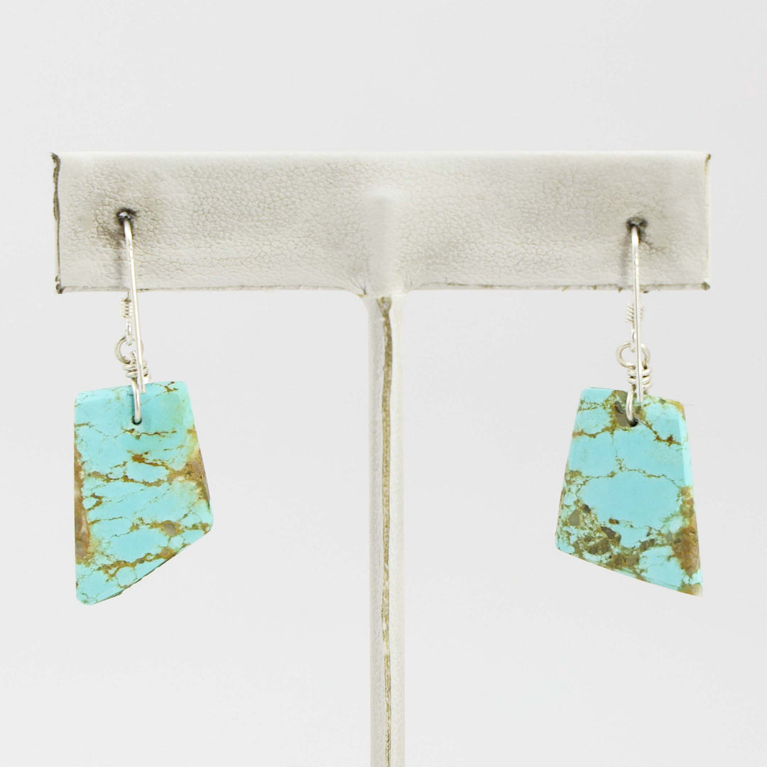 Royston Turquoise Slab Earrings