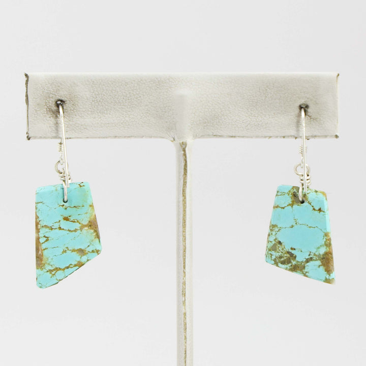 Royston Turquoise Slab Earrings