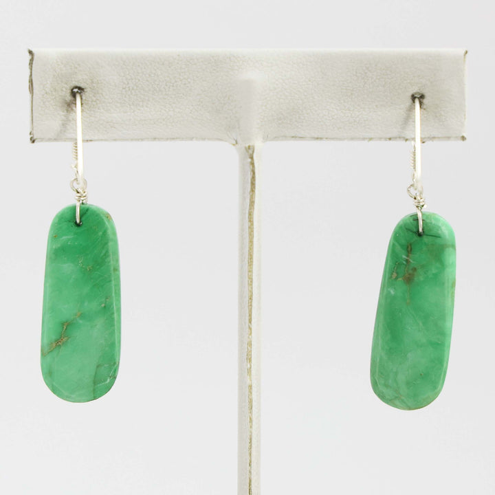 Variscite Slab Earrings